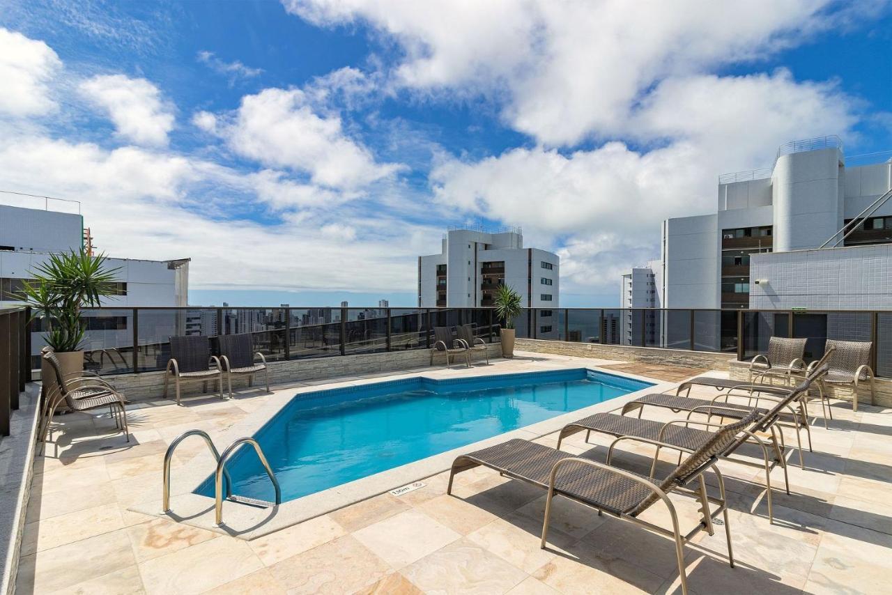 Apartamento Moderno No Beach Class Por Carpediem Recife Exterior foto