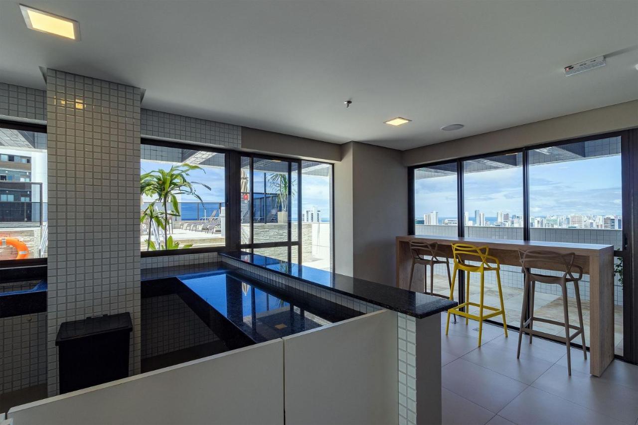 Apartamento Moderno No Beach Class Por Carpediem Recife Exterior foto